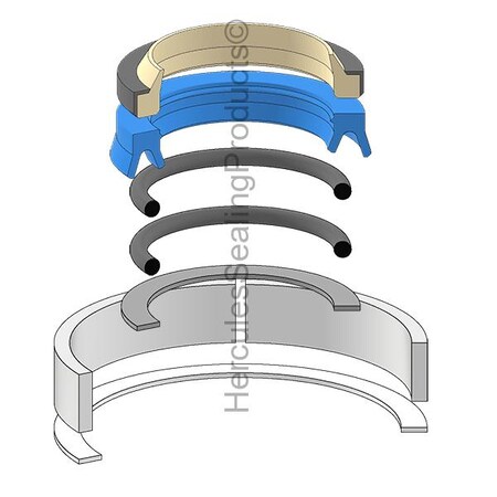 Tcm - After Market Parts Hydraulic Cylinder Repair Kit- 35 X 45 mm 23650-59801
